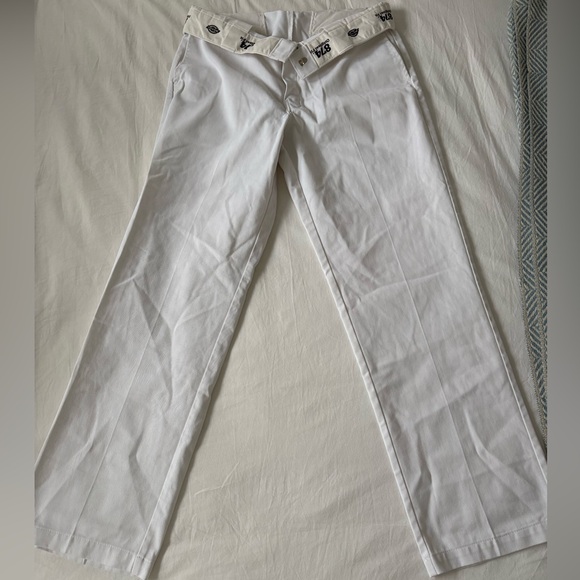 Dickies White Women's 874 Work Pants - Picture 10 of 11